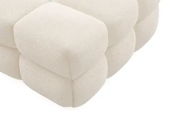 Elise Bubblig Fåtölj Utan Armstöd i Teddy - Beige - Möbler - Stolar & fåtöljer - Fåtölj - Fåtölj utan armstöd