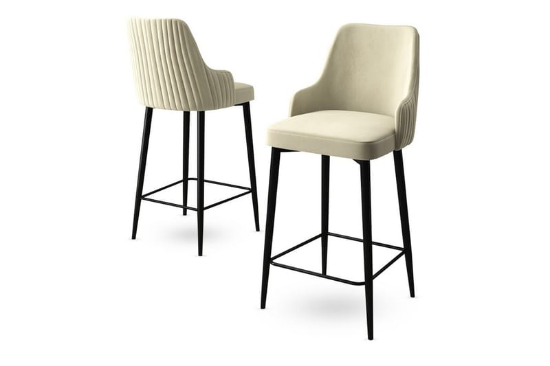 Ydra Barstol 105 cm - Beige/Svart - Möbler - Stolar & fåtöljer - Barstol & barpall