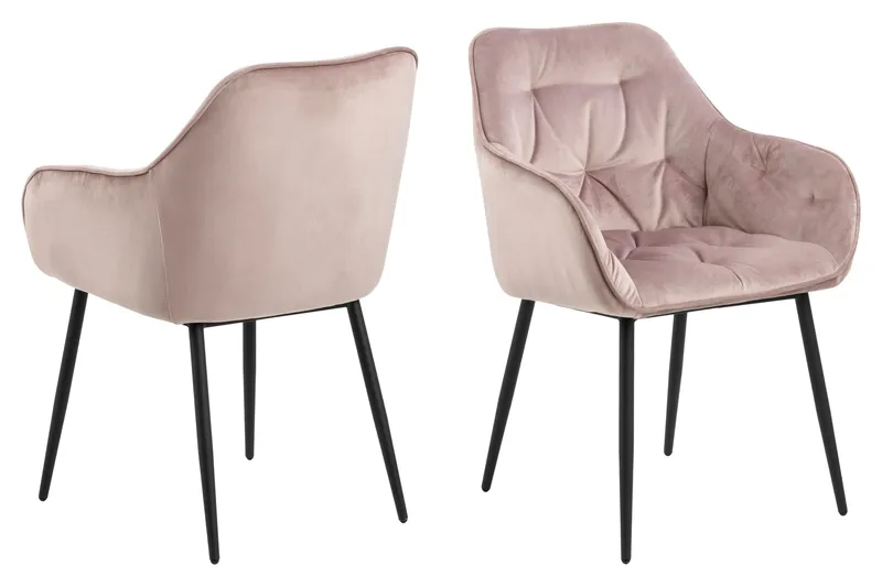 Zabinka Karmstol - Rosa - Möbler - Stolar & fåtöljer - Matstol & köksstol