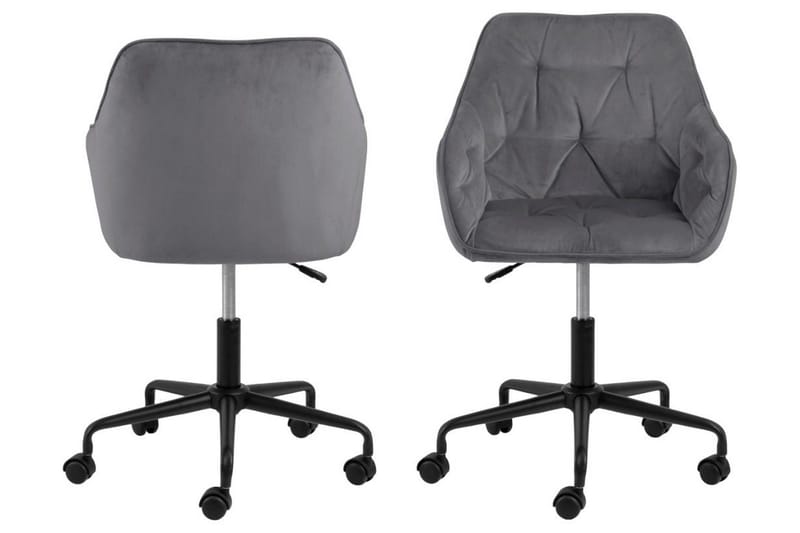 Zabinka Kontorsstol - Grå - Möbler - Stolar & fåtöljer - Kontorsstol & skrivbordsstol