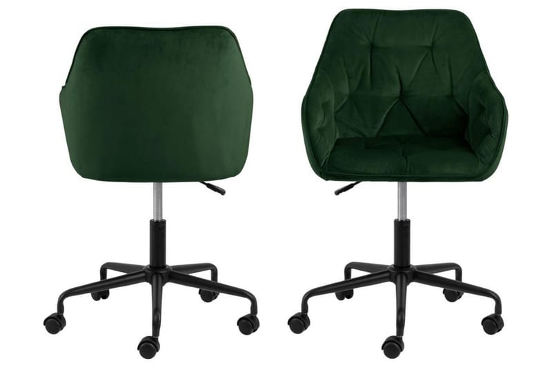 Zabinka Kontorsstol - Grön - Möbler - Stolar & fåtöljer - Kontorsstol & skrivbordsstol