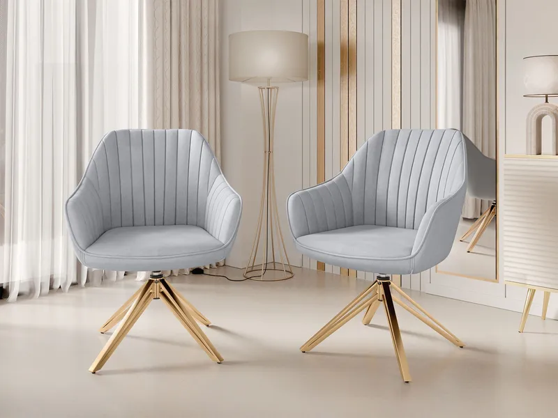 Zerlin Kontorsstol - Grå - Möbler - Stolar & fåtöljer - Kontorsstol & skrivbordsstol