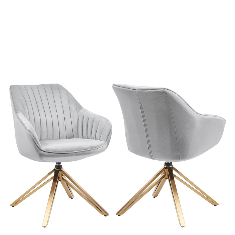 Zerlin Kontorsstol, Grå