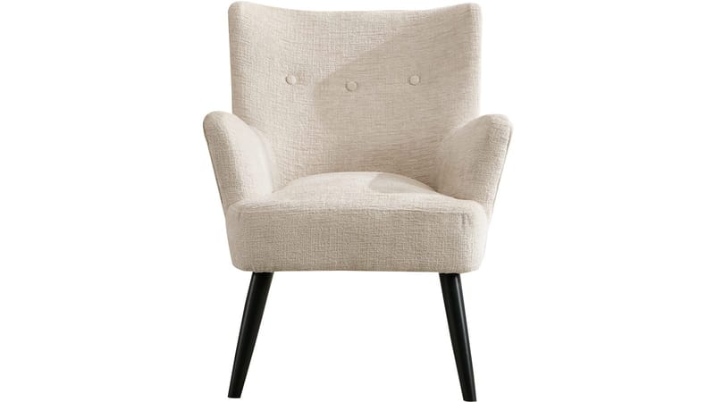 Zevani Fåtölj i bouclet - Cream - Möbler - Stolar & fåtöljer - Fåtölj