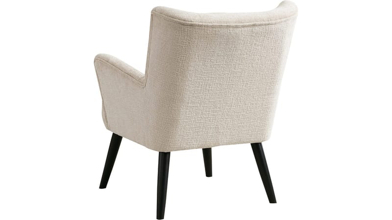 Zevani Fåtölj i bouclet - Cream - Möbler - Stolar & fåtöljer - Fåtölj