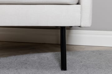 Zoom Fåtölj i Linne med Metallben - Beige - Möbler - Stolar & fåtöljer - Fåtölj
