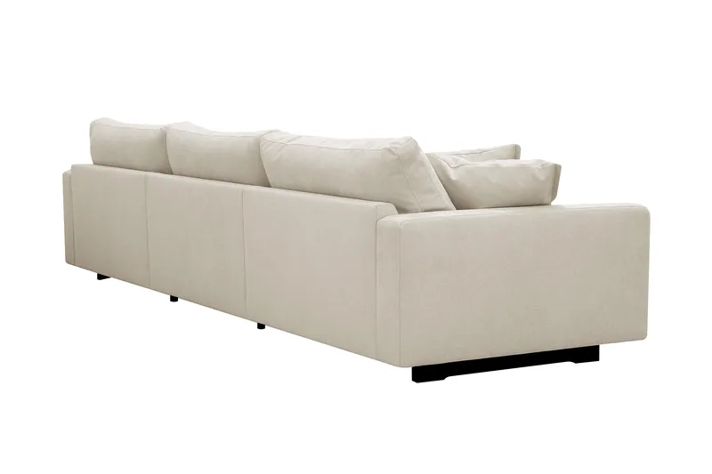 Valencia Extra Djup 5-sits Soffa i Chenille - Beige - Möbler - Soffa