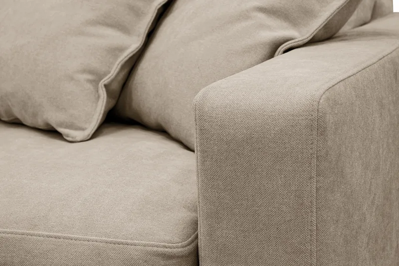 Valencia Extra Djup 5-sits Soffa med avtagbar och tvättbar klädsel - Brun - Möbler - Soffa