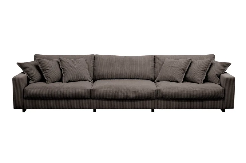 Valencia Extra Djup 5-sits Soffa, Taupe