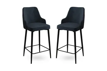 Ydra Bargrupp 45 cm - Antracit/Svart - Möbler - Stolar & fåtöljer - Barstol & barpall