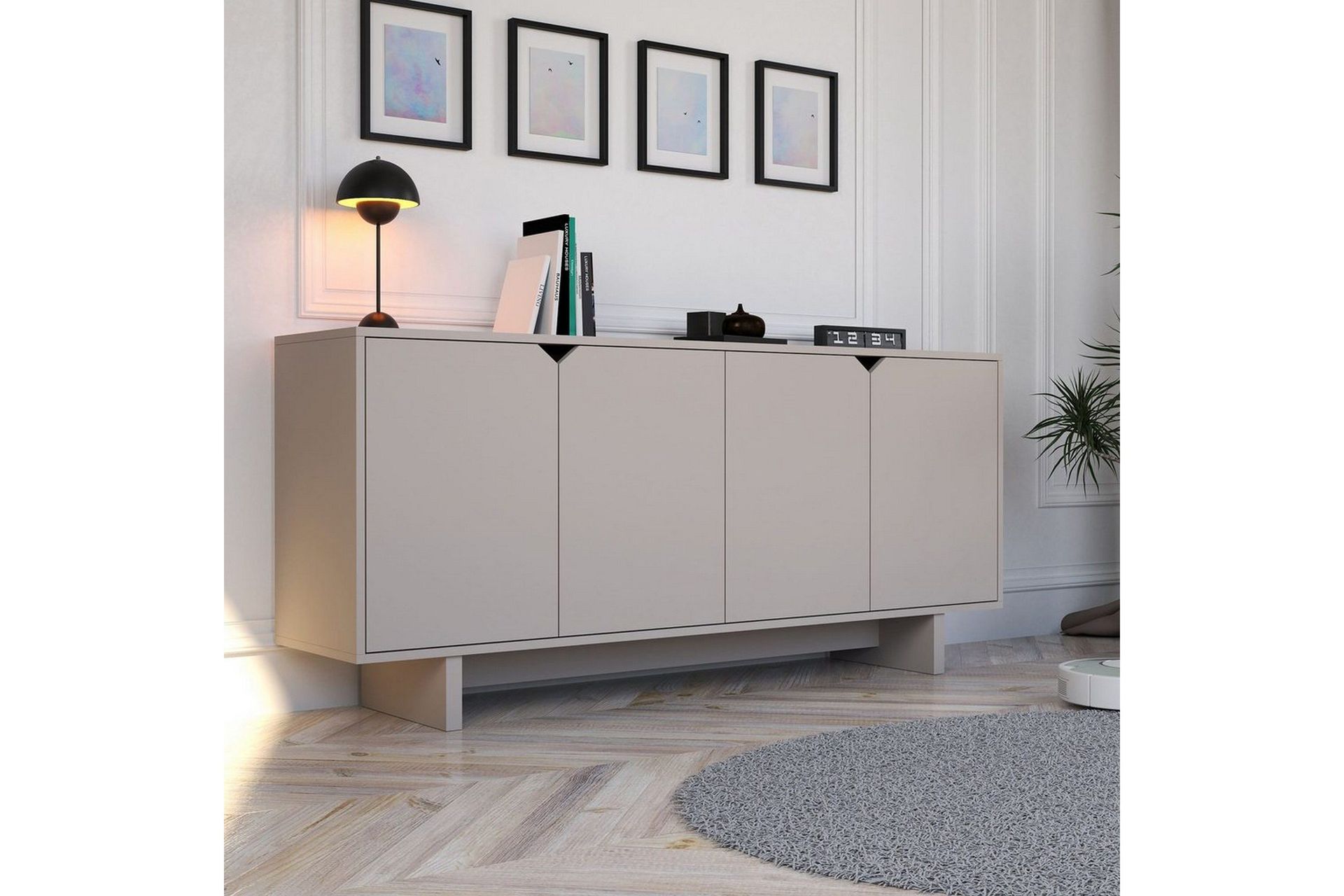 Edrion Konsollbord 180 cm – Beige
