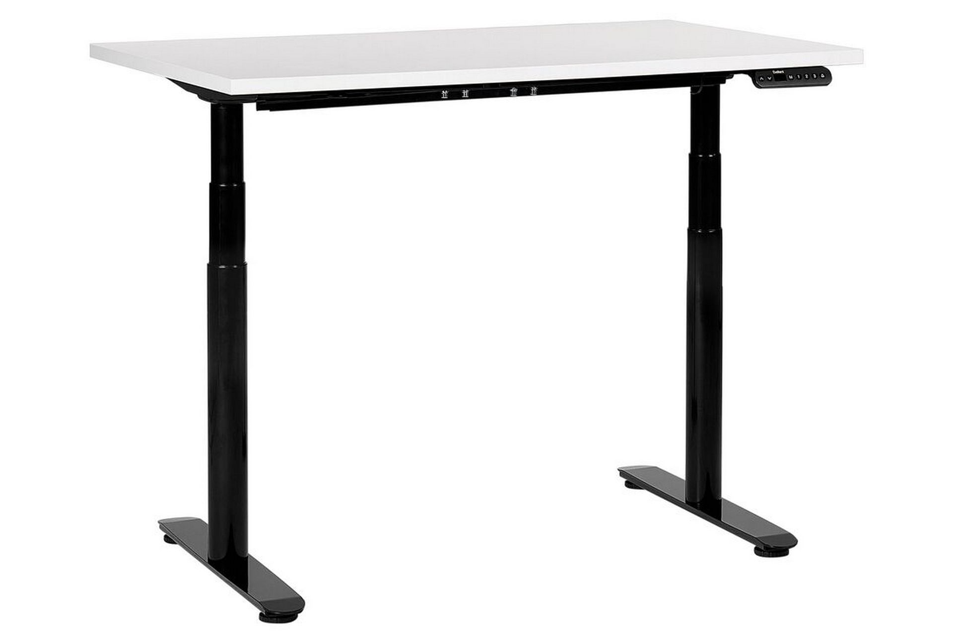 Banner Skrivbord 72x120 cm - Vit/Svart