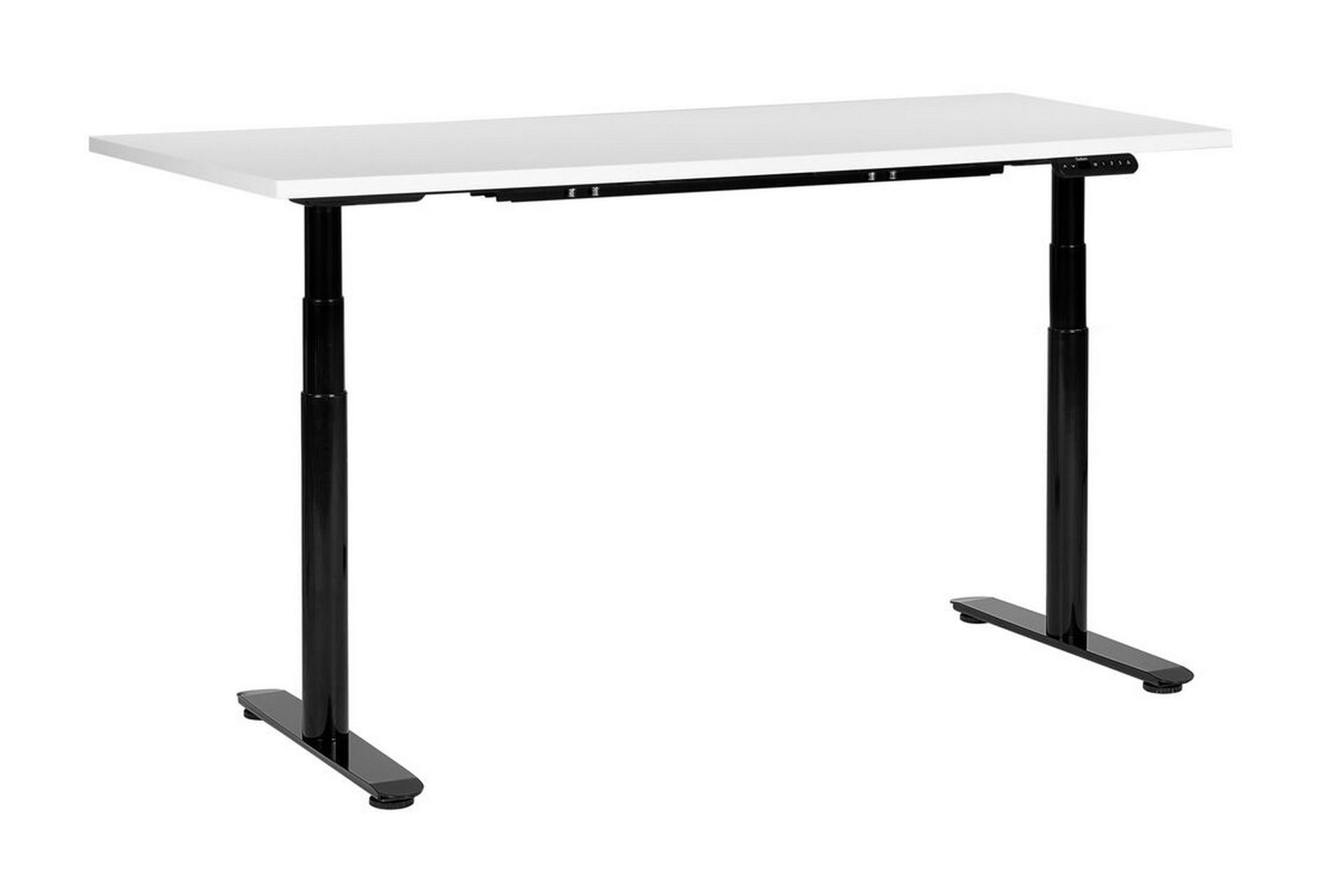 Banner Skrivbord 72x160 cm - Vit/Svart