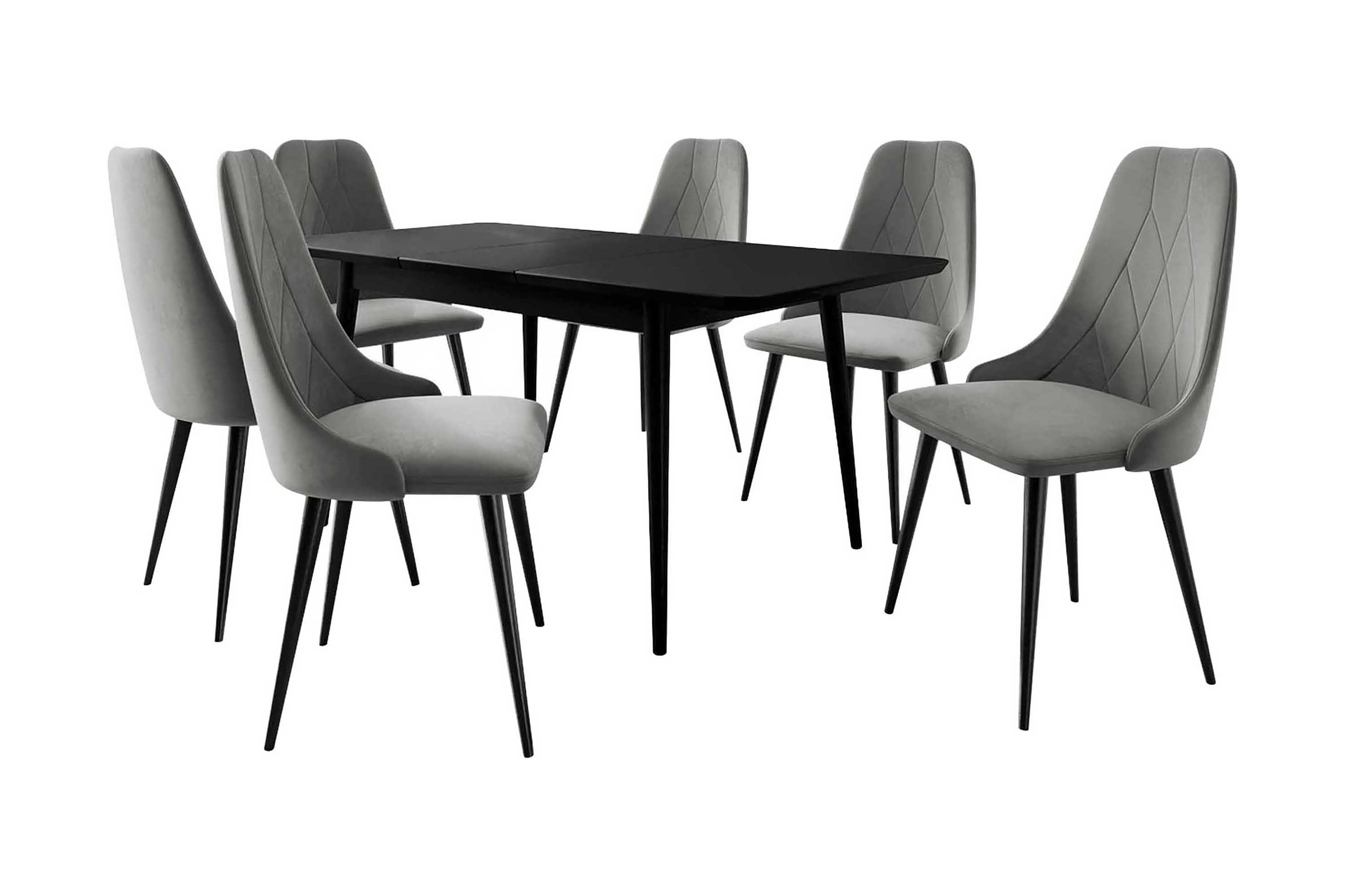 Ingram Matgrupp Rund Grå -