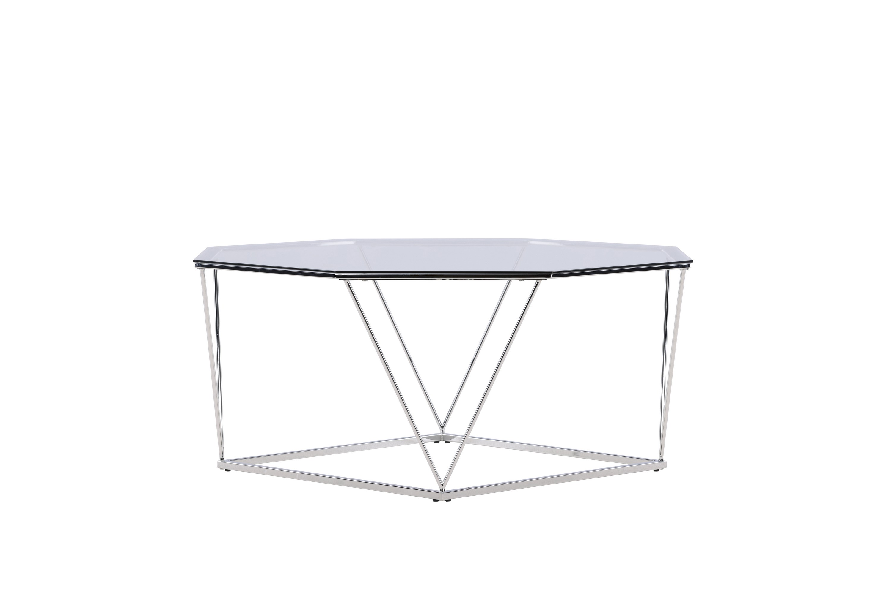 Furniture Fashion Österlen Soffbord 100 cm Transparent - Venture Home 15003-331