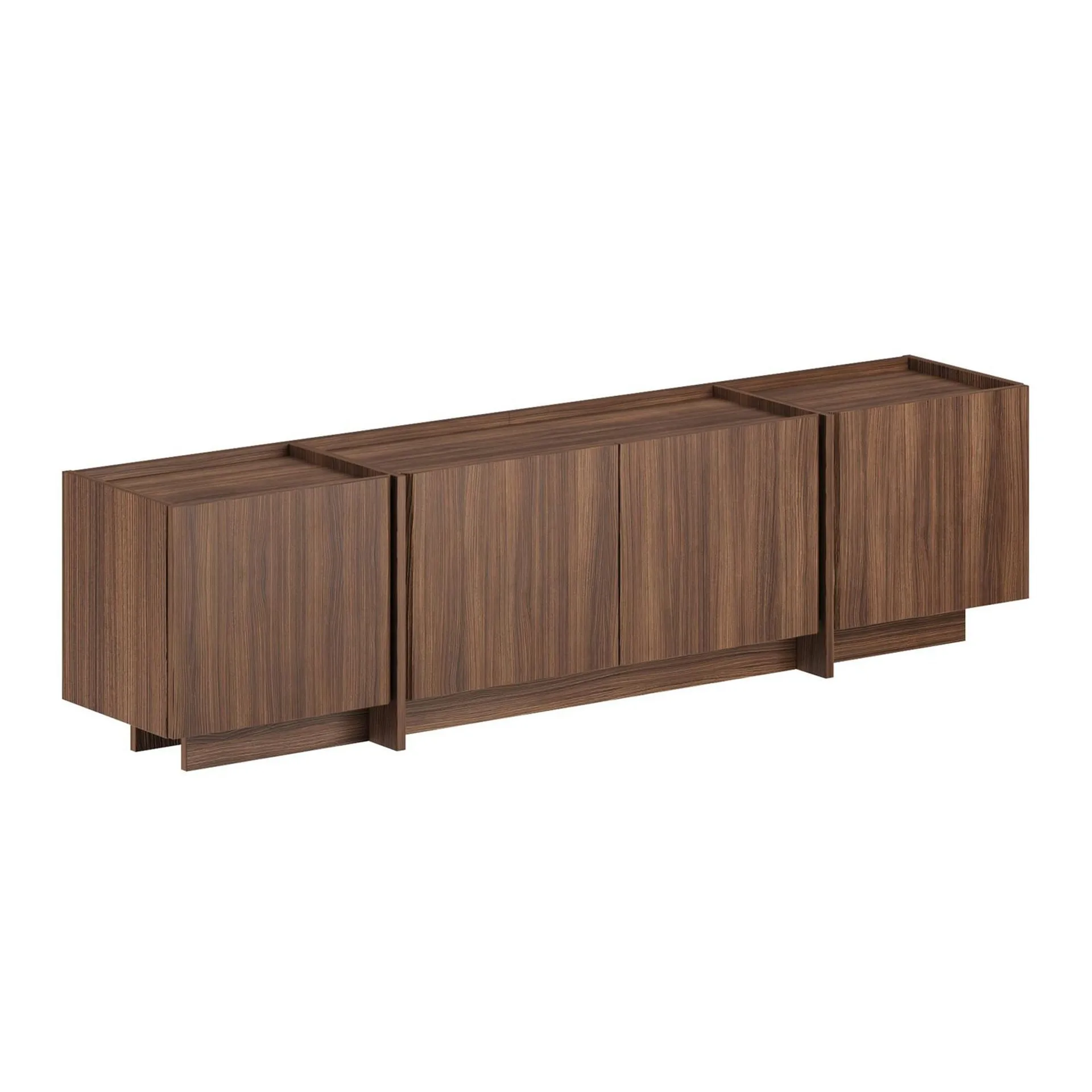 Sylvenn TV-bänk 180 cm med Förvaring – Milano Walnut