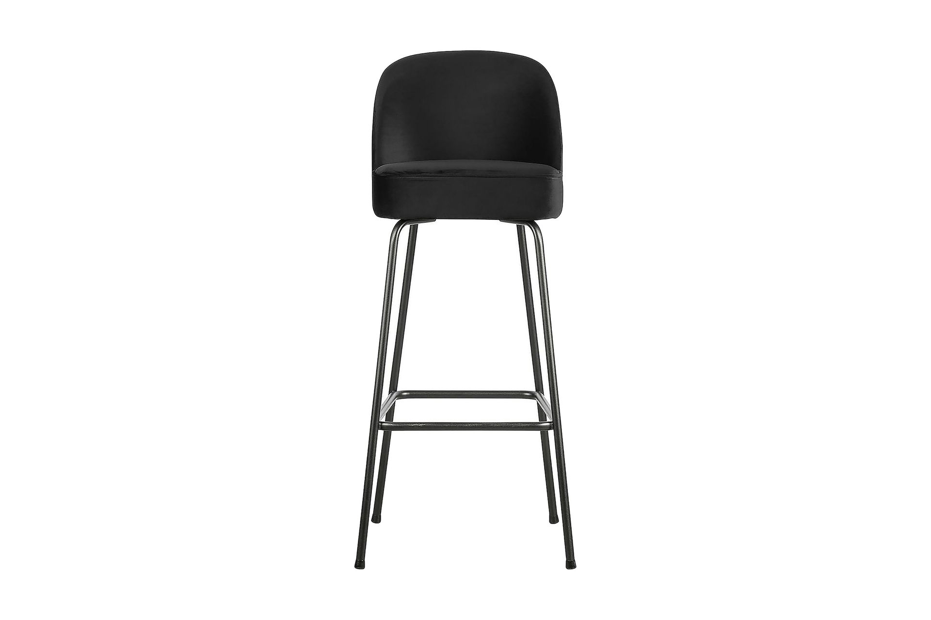 Bastien Barstol 80 cm - Sammet/Svart