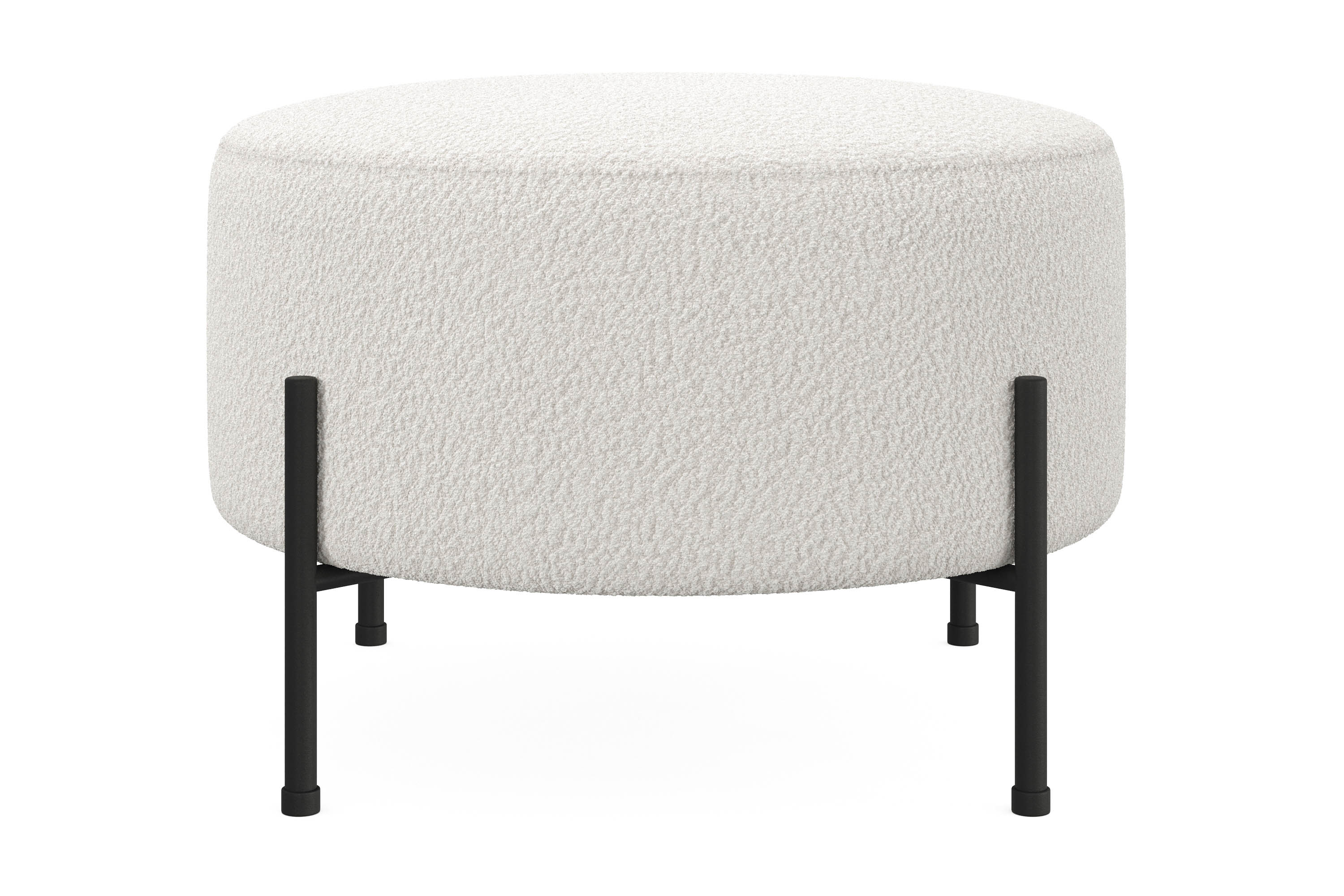 REA/Black Friday Menard Compact Sittpuff Rund 60 cm - Vit