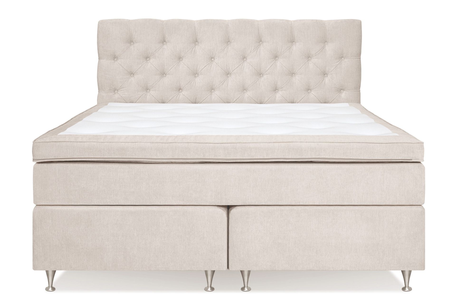 Joluma Sängpaket Medium 180x200 cm – (+Fler val) 180x200 cm Ljusbeige