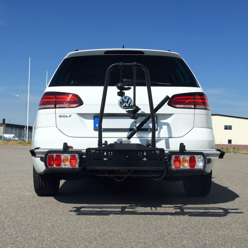 Cykelhållare bil för elcykel med lyse | 2 cyklar | Kapacitet 60kg - Sport & fritid - Bil & MC - Bil & MC tillbehör - Cykelhållare