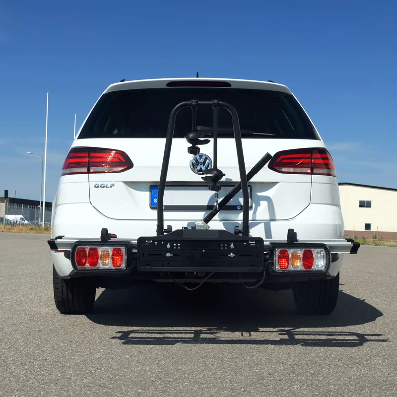 Cykelhållare bil för elcykel med lyse | 2 cyklar | Kapacitet 60kg - Sport & fritid - Bil & MC - Bil & MC tillbehör - Cykelhållare