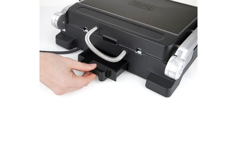Bordsgrill Black+Decker Borstat Stål Temp Control 2000W - Sport & fritid - Camping & vandring - Friluftskök & campingkök
