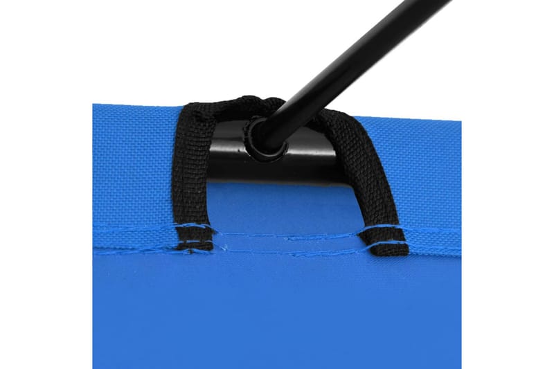 Campingsäng 180x60x19 cm oxfordtyg och stål blå - Blå - Sport & fritid - Camping & vandring - Campingmöbler