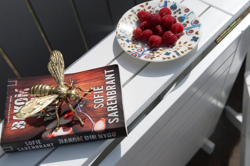 Hillerstorp Åre Slagbord 70x20/80/140 cm - Vit Akacia - Sport & fritid - Camping & vandring - Campingmöbler