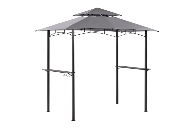 Lusthus Naro Grå/svart, Grå/svart