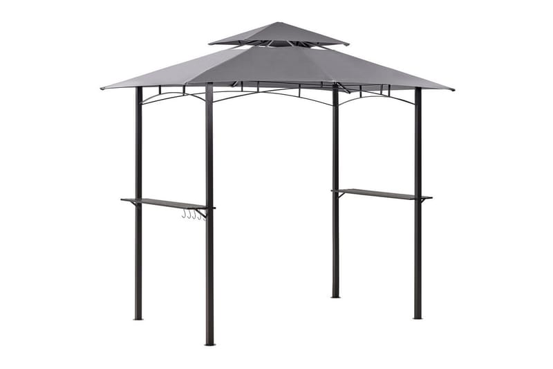 Lusthus Naro Grå/svart, Grå/svart