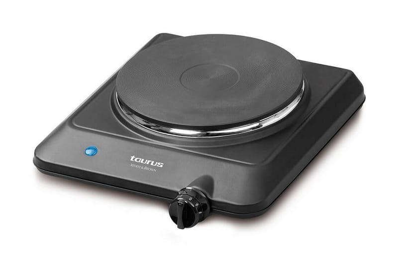 Elektrisk Kokplatta Taurus 1 Platta 1500W, Svart