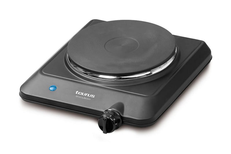 Elektrisk Kokplatta Taurus 1 Platta 1500W, Svart