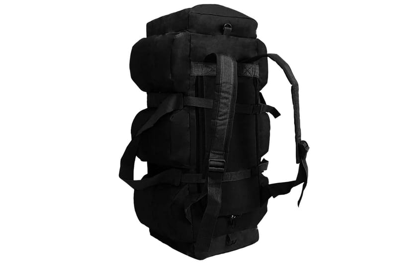 3-i-1 Militärinspirerad duffelväska 120 L svart - Svart - Ryggsäck & väska - Packning vandring