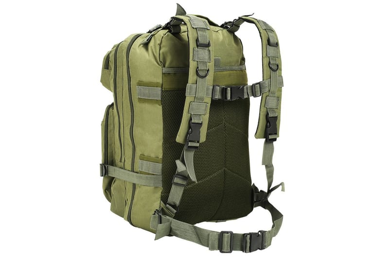 Arméryggsäck 50 L olivgrön - Grön - Sport & fritid - Camping & vandring - Packning vandring