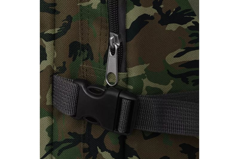 Arméryggsäck 65 L kamouflage - Flerfärgad - Vandringsryggsäck - Packning vandring