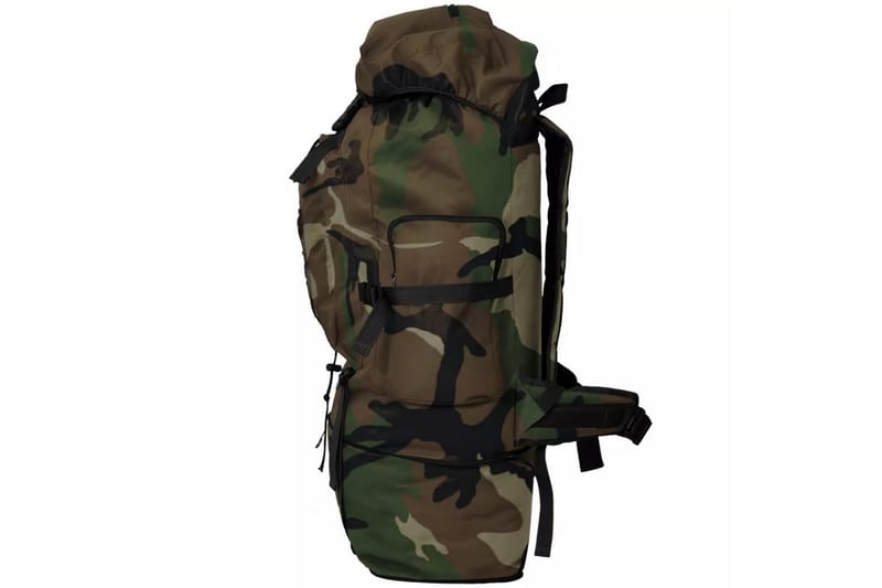 Arméryggsäck XXL 100 L kamouflage - Silver - Sport & fritid - Camping & vandring - Packning vandring