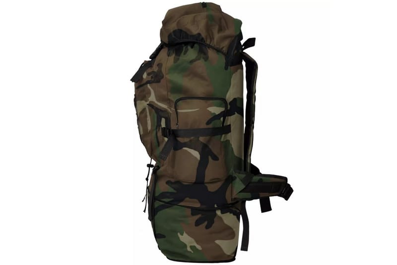 Arméryggsäck XXL 100 L kamouflage - Silver - Vandringsryggsäck - Packning vandring