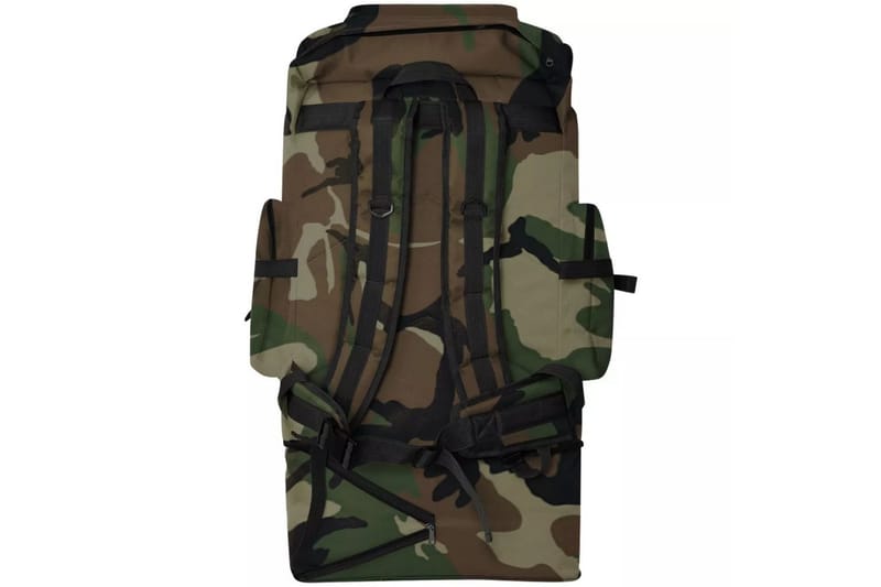 Arméryggsäck XXL 100 L kamouflage - Silver - Sport & fritid - Camping & vandring - Packning vandring