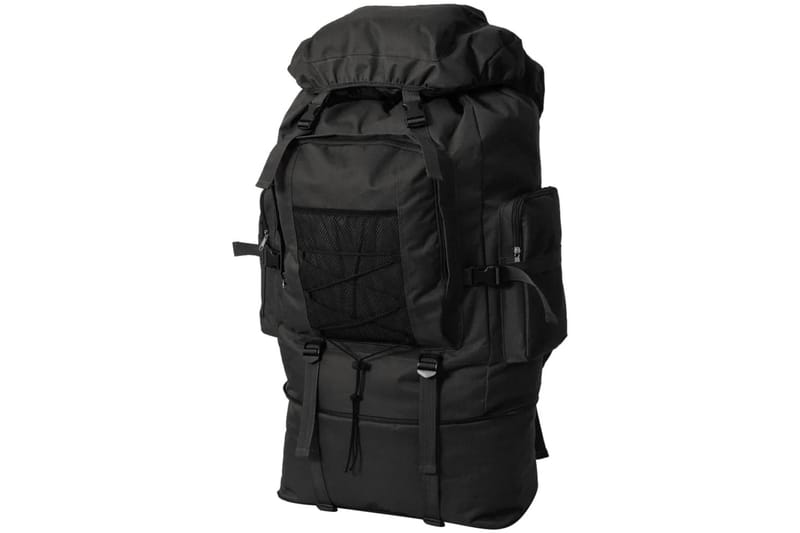 Arméryggsäck XXL 100 L svart - Svart - Sport & fritid - Camping & vandring - Packning vandring