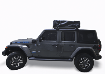 Taktält 1-2 Personer | 210x120cm | Tänndalen - Tältkropp Mörkgrå, regnskydd grå, trimdetaljer svarta, skobag svart - Sport & fritid - Camping & vandring - Tält
