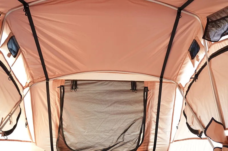 Taktält Softshell 240×160 cm | 10 000 mm vattentätt | Madrass & stege ingår | Trekkrunner - Sport & fritid - Camping & vandring - Tält