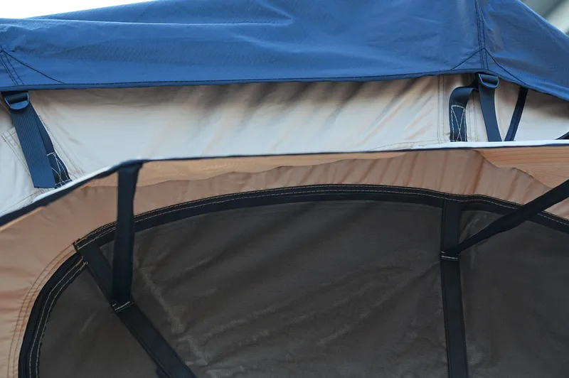 Taktält Softshell 240×160 cm | 10 000 mm vattentätt | Madrass & stege ingår | Trekkrunner - Sport & fritid - Camping & vandring - Tält