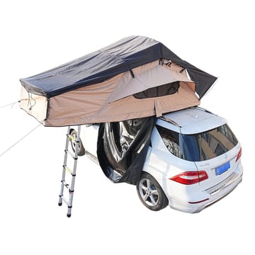 Taktält Softshell 240x140 cm | Vattentätt 10 000 mm | Madrass & stege ingår | Trekkrunner - Sport & fritid - Camping & vandring - Tält