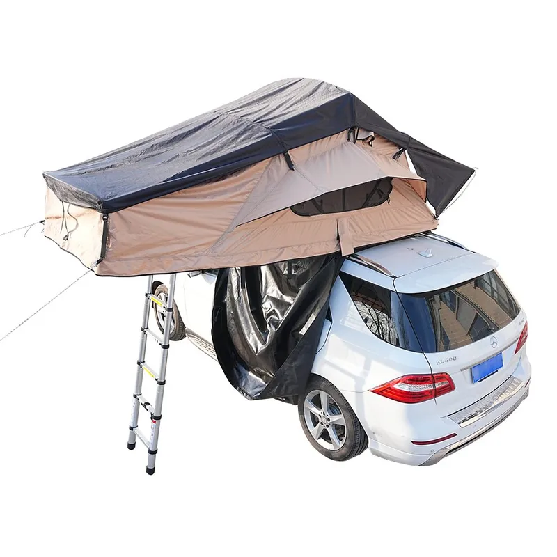 Taktält Softshell 240x140 cm | Vattentätt 10 000 mm | Madrass & stege ingår | Trekkrunner - Sport & fritid - Camping & vandring - Tält