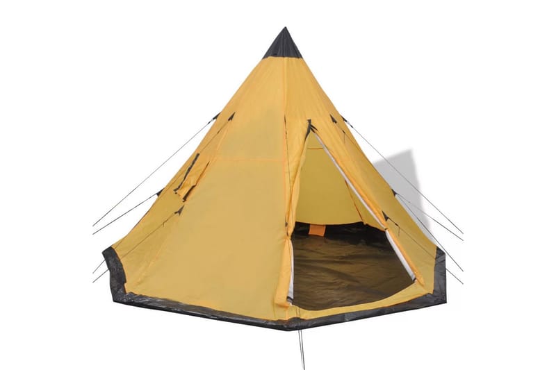 Fyrmannatält gul - Gul - Sport & fritid - Camping & vandring - Tält