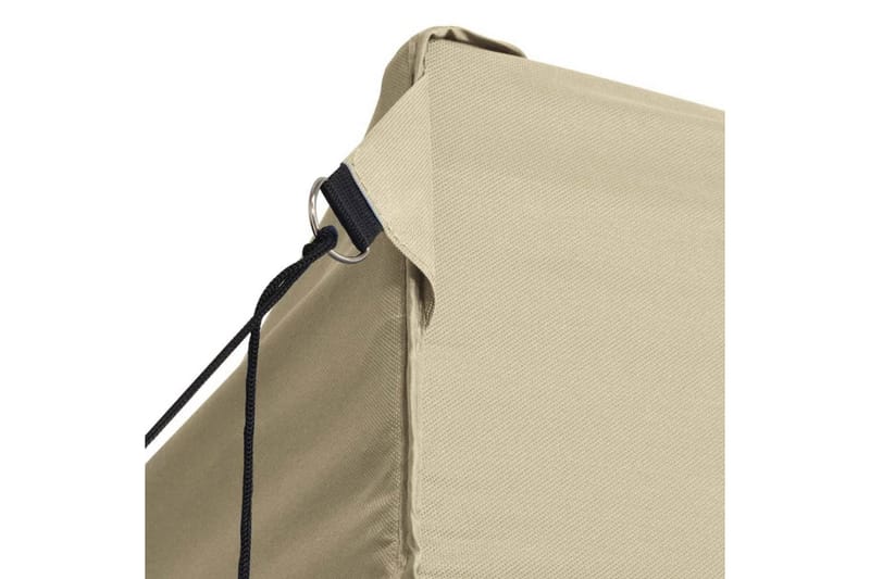 Hopfällbart tält med 3 väggar 3x4,5 m gräddvit - Kräm - Sport & fritid - Camping & vandring - Tält