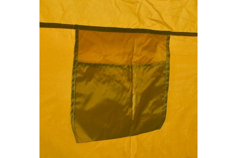 Portabel campingtoalett med tält 10+10 L - Gul - Campingtält - Tält