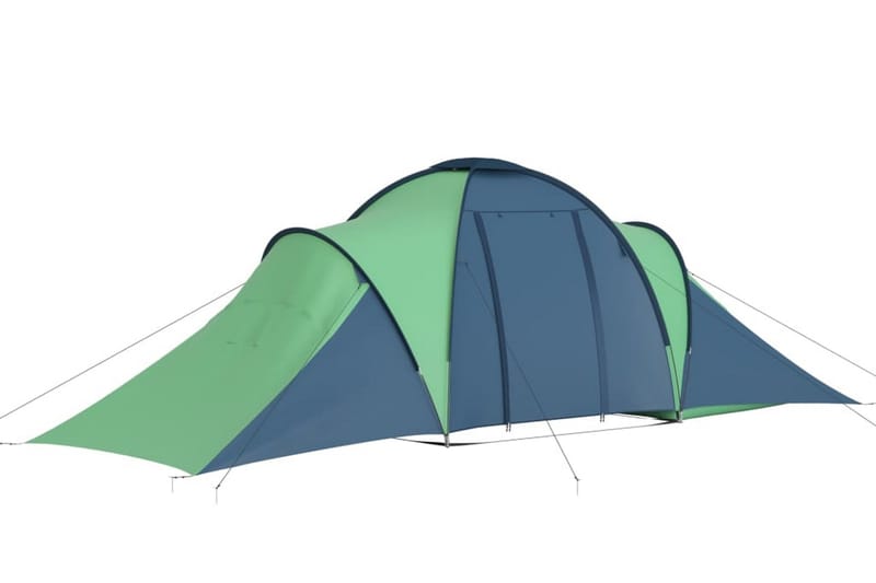 Tält för 6 personer blå och grön - Blå|Grön - Sport & fritid - Camping & vandring - Tält