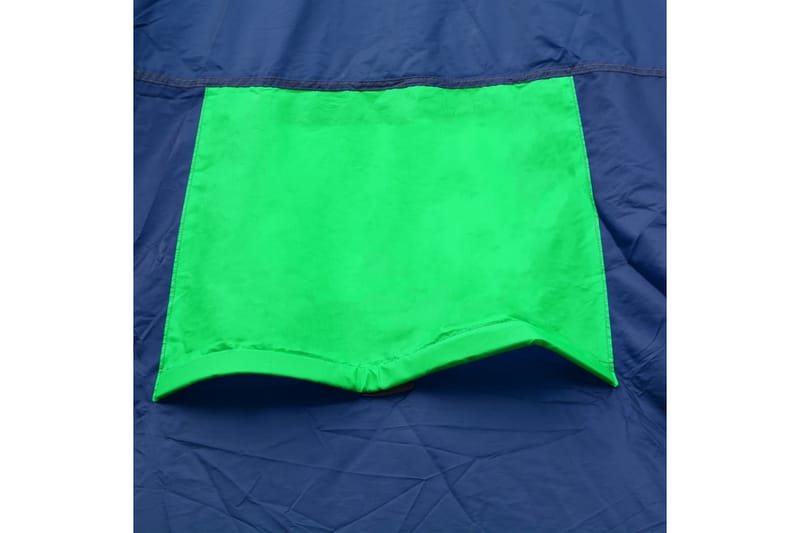 Tält för 9 personer blå och grön - Blå|Grön - Familjetält - Tält