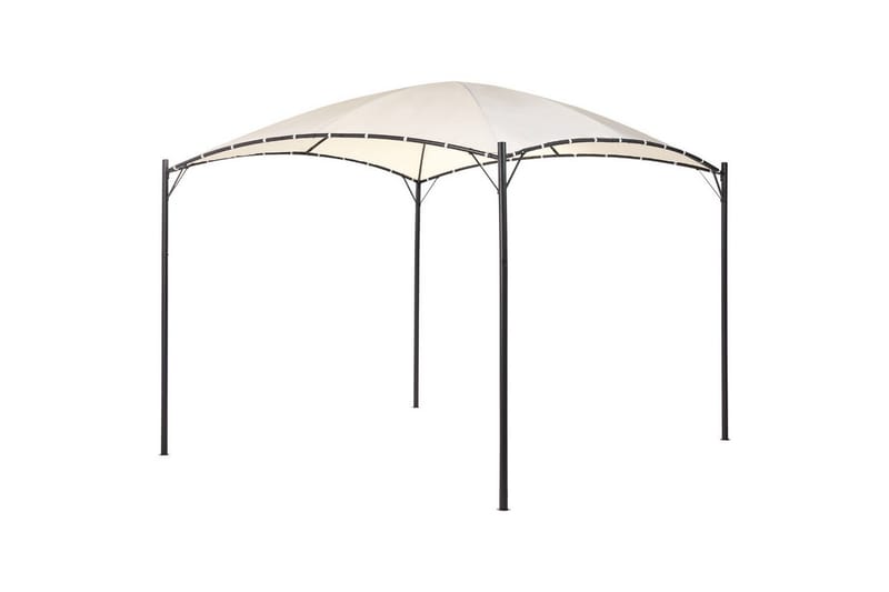 Trädgårdspergola Vomero Beige/svart, Beige/svart